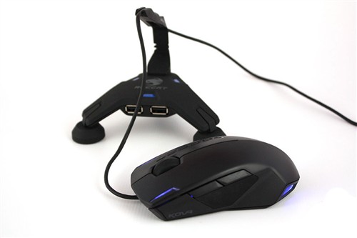 能當(dāng)USB Hub用！Roccat鼠標(biāo)固線器新品 HUB 體驗(yàn)評(píng)測